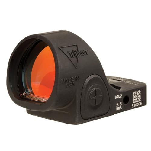 Trijicon SRO Sight Adjustable LED 5.0 MOA Red Dot Black