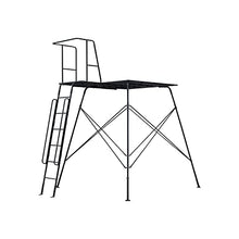 CAGE PERMANENT HUB BLIND Hunting Tower 8' with 66" Platform Black
