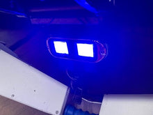 AquaIDEA Japan JB60W Transom Underwater Boat LED Light, Made in Japan, 60W COB, Bronze, IP69, 9-32V, 6000lm, RGB, 3-Year Warranty (Blue)