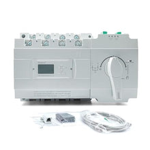 C Type ATS Dual Power Automatic Transfer Switch AC220V Diesel Generator Controller Auto Changeover Switch Converter (Color : 400A to 630A C Type)