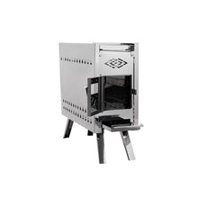 BINBINNIAO Folding Wood-Fired Sauna Stove for Outdoor Camping Tent Heater and Indoor Saunaroom for Home Spa