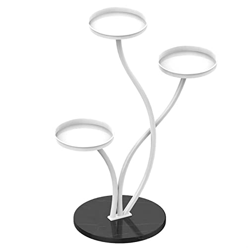 Plant Stand Indoor Three-Layer Plant Stand Iron Flower Pot Holder Shelves Planter Rack Storage Organizer Display for Indoor Garden Balcony (Color : D) (C)