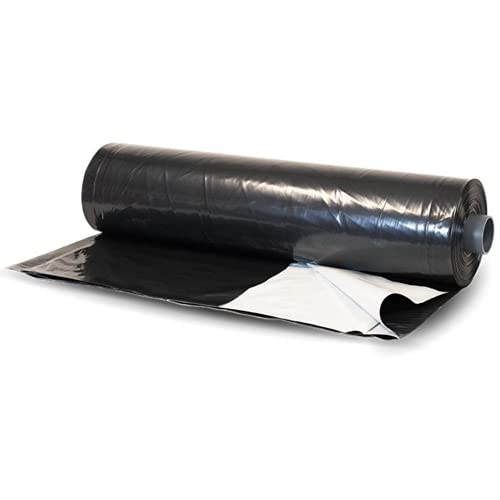 Farm Plastic Supply Panda Film Light Deprivation Greenhouse Cover 8 mil 32' x 100' Black