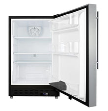 Summit 20" Built-in Refrigerator, Stainless Steel - ALR47BCSSHV