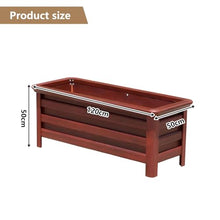 AIZYR Raised Garden Bed Aluminum Frame Elevated Planter Box, Planter Box Outdoor Sturdy Raised Bed for Backyard Patio Balcony Easy Assembly,50cmx50cmx120cm