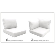 TK Classics Florence Cushions Patio Furniture Sail White