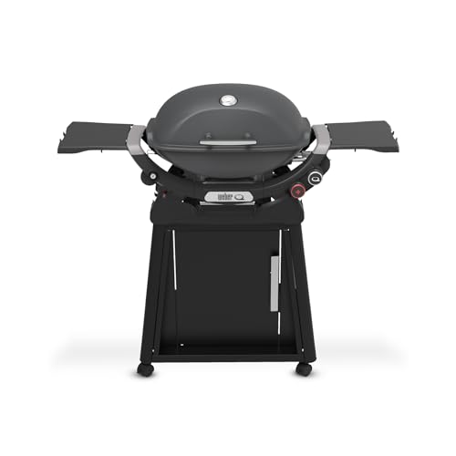 Weber® Q 2800N+ Portable Grill with Stand, Propane Grill, Charcoal Grey