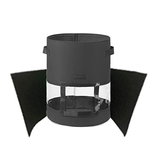 2 Size Plant Grow Bags Potato Bag Home Garden Pot Greenhouse Vegetable Growing Bags Moisturizing Garden Bag Tools (Color : C2 Size : 7 Gallon 30x35cm) (B2 10 Gallon 35x45cm)
