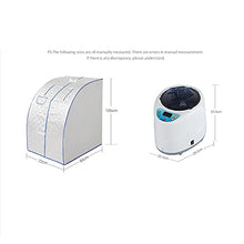 2L Portable Steam Sauna Spa Full Body Sauna Tent Portable Pot Sauna Bath Box Body Sauna Steam Cabin Home Spa with Foot Massage Board