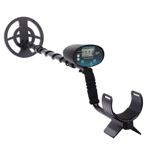 Portable Metal Detector for Adults & Kids, Adjustable Height, LCD Display, Pinpoint, 8" Waterproof Coil, Gold & Coin Finder(Type B)