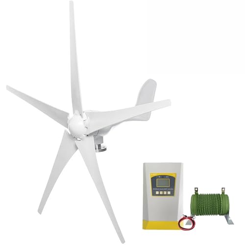 3000W Wind Turbine Generator Kit With Wind And Solar Controller 12V/24V/48V System, Suitable For Home Backup Power, Off-grid Cabin, Street Light, Solar Hybrid System(12V)