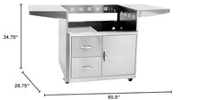 Blaze Grill Cart for Professional LUX 3-Burner Grill - BLZ-3PRO-CART