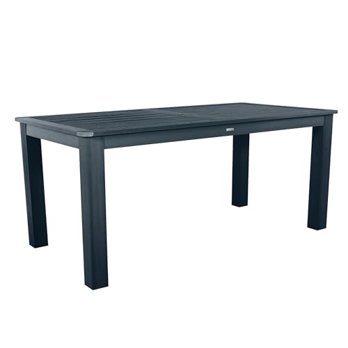 highwood AD-CTB48-FBE Lehigh and Weatherly Rectangular Counter Height Dining Table, 42" X 84", Federal Blue