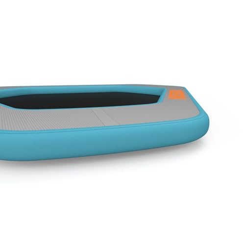 MISSION Inflatable Floating Pool Reef Lite Splash Mat Blue