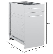 Broil King 802300 1 Door Drawer Cabinet, Stainless Steel