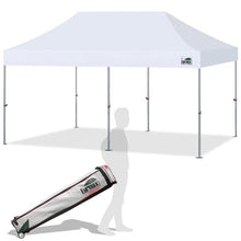 Eurmax USA Superior 10'x20' Pop-up Canopy Tent Commercial Instant,White