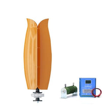 OLONETO 1500W Tulip Type Vertical Axis Wind Turbine Kit 12V/24V with MPPT Controller Breeze Start Power Generation System Wind and Solar Complementary Power Supply System (Color : Purple, Size : 24V)