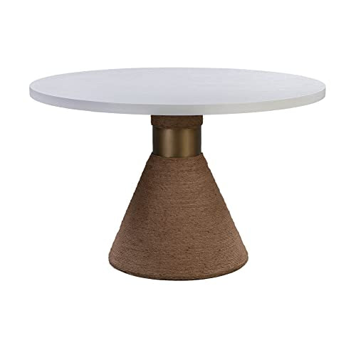 TOV Furniture Rishi Wooden Dining Table (Natural, Round)