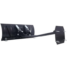 HOYOC Snow Plow Blade, ATV Plow System,Heavy Duty Steel Blade Complete Universal Mount Package 47in, Universal Mount Plowing Attachment with Rubber Flaps for Most ATVs & UTVs