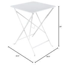 Fermob Bistro Table 22" x 22" - Cotton