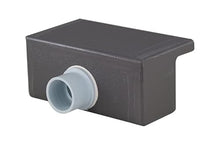 Tomaso 8" ABS Waterfall Cascading Sheer Descent Water Feature Spillway Pool Spa Wall Mount - Gray Plastic (8")