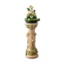Outdoor Water Fountain Waterfall Fountain Indoor Water Calla Lily Creative Relaxation Home Decor