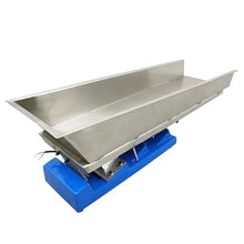 INTSUPERMAI Electromagnetic Vibrating Power Feeder Machine Granular Vibratory Feeder Vibrator Shaking Conveyor with Hopper Tray and Controller