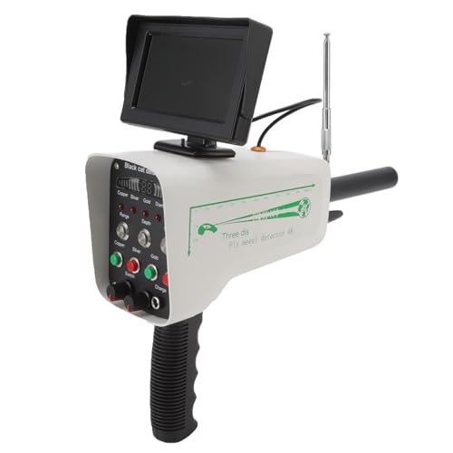 Metal Detector Scanner with LCD Screen,Gold Silver Copper Finder,30M Depth,1000M Range,Ideal for Treasure Hunting and Professional Use