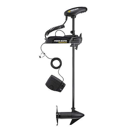 Minn Kota Pontoon PowerDrive 55 lb Thrust 48" Shaft Foot Pedal Black