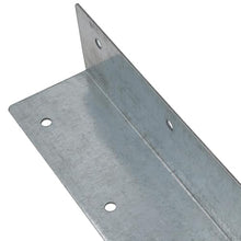 Garden Double Sleeper Corner Support Galvanised Stake Spike 670mm Long 10pc