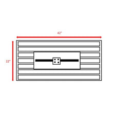 Outdoor Fire Pit Table with Steel Construction and Lid for Patio Use