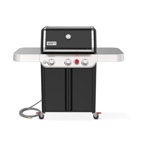 Weber® Genesis E-325 Gas Grill for Outdoor Cooking, Natural Gas, Black