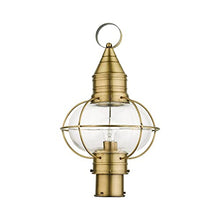 Livex Lighting 26905-04 Lanterm from Newburyport 1-Light Fixture, Black