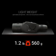 ATN OTS 4T Thermal Viewer 1.25-5x 384x288 Full HD Video WiFi Smartphone Control Black