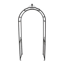 Panacea 83690 Rustic Heirloom Cottage Garden Arbor, Brown, 96" H