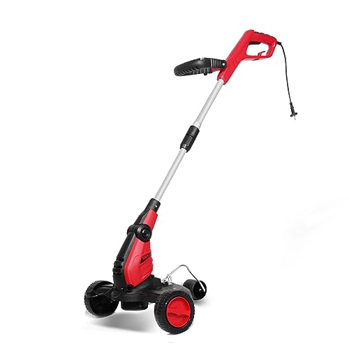 AMYYTL Electric Lawnmower Sale Hand Push Lawn mower650W Corded Electric Lawn Mower Telescopic Pole Small Household New Type Lawn Mower