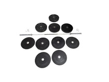 BK BodyKore 260lb Bumper Plate and Bar Package