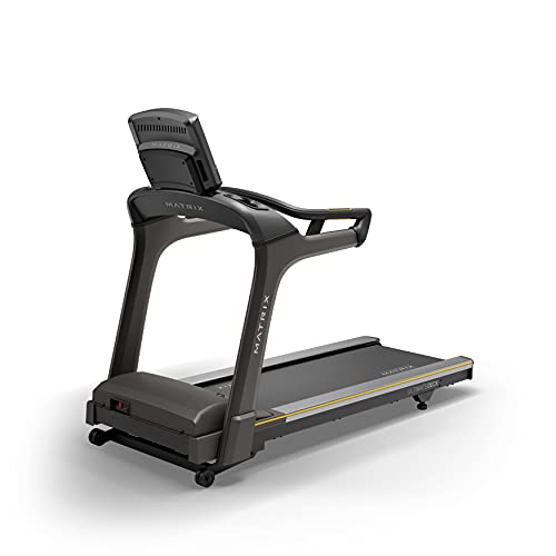 Matrix Fitness T75 Treadmill with XR Console Black/Yellow