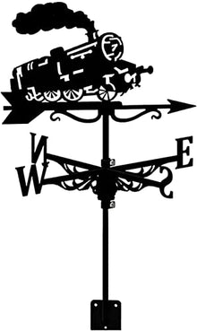 Stainless Steel Weather Vane Yard Roof Outdoor Metal Weathervane Cupolas Durable Scene Decor Used in Gardens and Courtyards Wind Vane (Cement Truck) (Car)