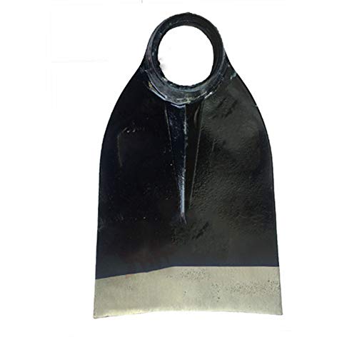 GAORUIFENG Garden Digging Hoe Handle Hoe for Small Pickaxe Hoe with Handle Pick Axe for Garden Hoe Head (5 Pieces) Metallic 11.523cm (Metallic B 17 * 26cm)