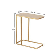 NRFJFOP Scandinavian Sofa Side Table Mobile Corner Small Coffee Bedroom