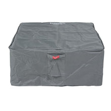 Elementi Manhattan 36" Propane Concrete Outdoor Fire Pit Table Bundle