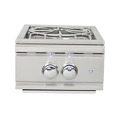 RCS Pro Series Built-in Power Burner W/Stainless Steel Lid - Natural Gas - RSB3A