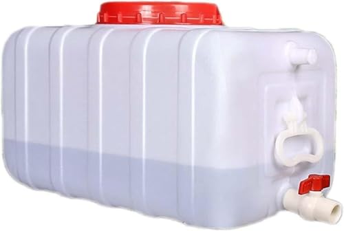 DIROVO Water Tank Plastic Rain Barrels Handle Design Large Diameter Easy Clean Environmental Protection and Hygiene Convenient Carry(200L)