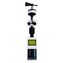 Vituord Handheld Digital Anemometer, 5 in 1 Wind Speed and Direction Sensor, with 16-Position Dial, Mechanical Wind Vane, USB Data Transmission, Portable Weather Instrument