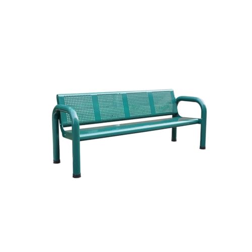 mifortune-e Garden Bench, Outdoor Park Bench for Tennis Court, Stadium, Basketball Game Seating,for Patio