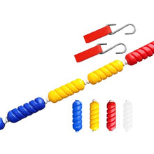 Swimming Pool Safety Rope with Floats, Pool Lane Divider Lines/ Floating Swim Pools Ropes 82 64 46 30 8 4 FT Long Buoy Cords for Indoor Outdoor Competition Centres, Bright Sturdy ( Color : Width 6cm (