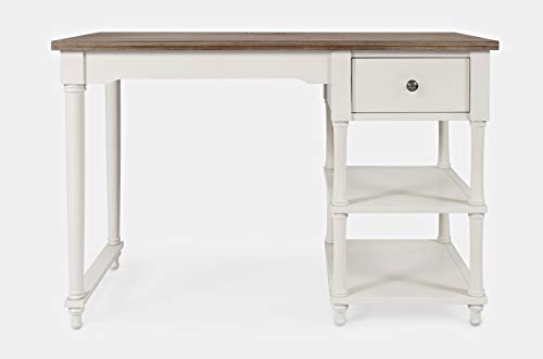 Jofran Inc. Grafton Farms USB Charging Desk and Chair Set Off-white