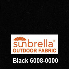 Easyawn Door and Window Sunbrella Canvas Awning / 5 Colors + 3 Sizes/Classic Awning / (Black 6 feet Wide)