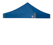 E-Z UP Eclipse Instant Shelter Canopy, 10' x 10', White Steel Frame and Professional Grade Royal Blue Top